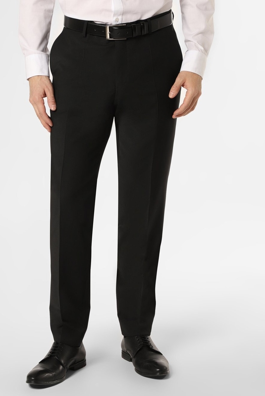 Czarne spodnie Pierre Cardin w stylu klasycznym