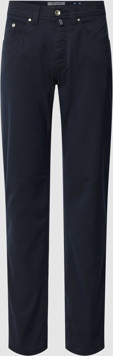 Czarne spodnie Pierre Cardin w stylu retro