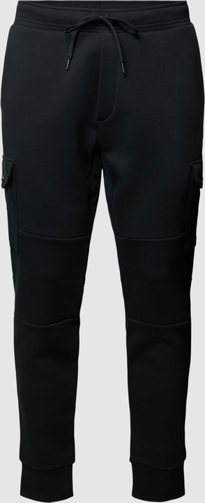 Czarne spodnie POLO RALPH LAUREN w sportowym stylu