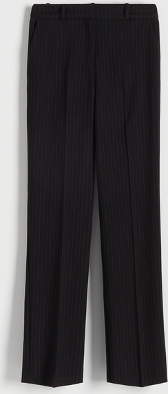 Czarne spodnie Reserved w stylu retro