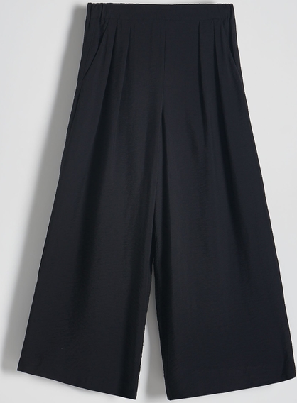 Czarne spodnie Reserved z tkaniny