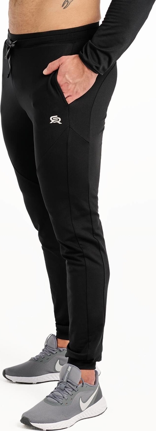 Czarne spodnie Rough Radical z tkaniny w sportowym stylu