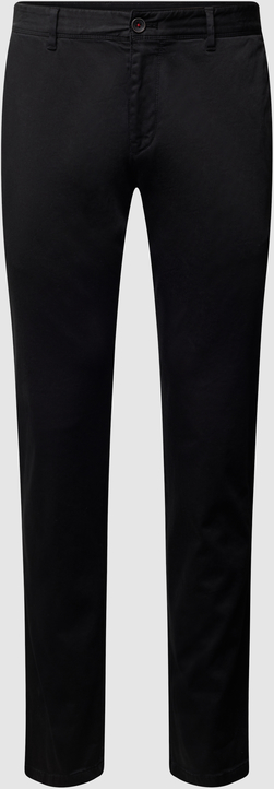 Czarne spodnie Roy Robson z bawełny w stylu casual