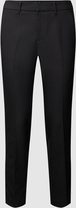 Czarne spodnie S.Oliver z bawełny w stylu casual