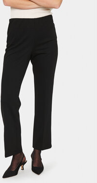 Czarne spodnie Saint Tropez w stylu casual