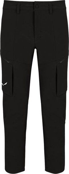 Czarne spodnie Salewa w sportowym stylu