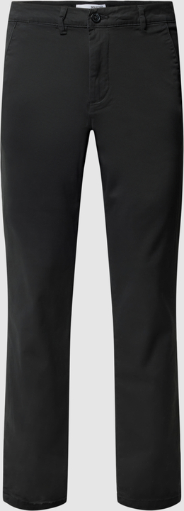 Czarne spodnie Selected Homme z bawełny w stylu casual
