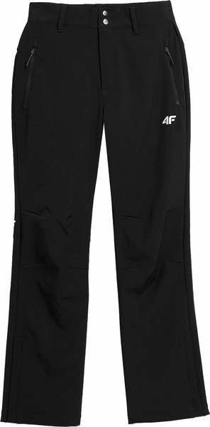 Czarne spodnie sportowe 4F w sportowym stylu