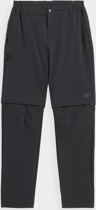 Czarne spodnie sportowe 4F z tkaniny