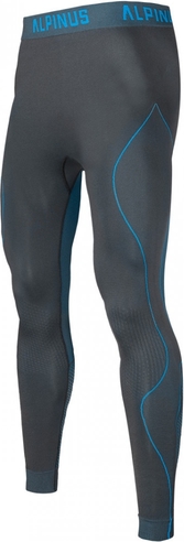 Czarne spodnie sportowe Alpinus w sportowym stylu