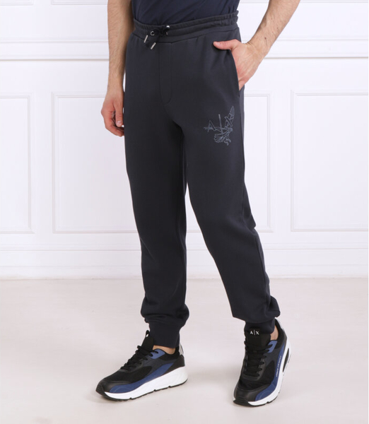 Czarne spodnie sportowe Armani Exchange