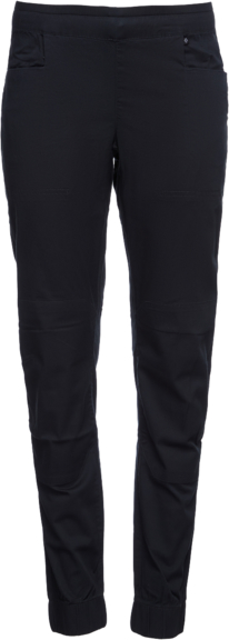 Czarne spodnie sportowe Black Diamond w sportowym stylu z bawełny