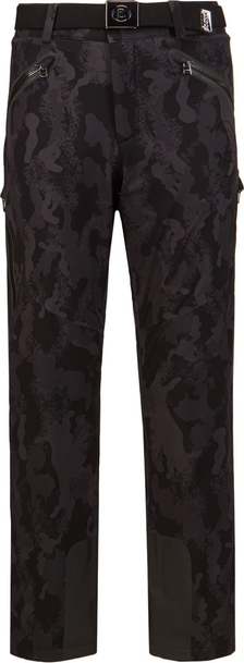 Czarne spodnie sportowe Bogner z tkaniny w stylu casual