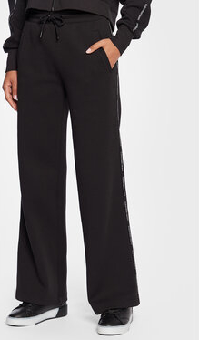 Czarne spodnie sportowe Calvin Klein w stylu retro