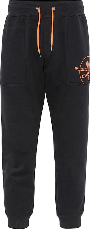 Czarne spodnie sportowe Chiemsee w sportowym stylu
