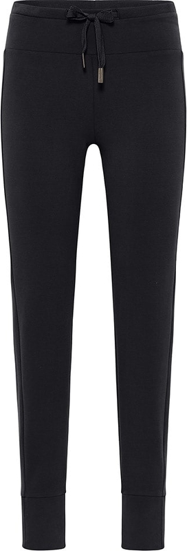 Czarne spodnie sportowe Elbsand z bawełny w sportowym stylu
