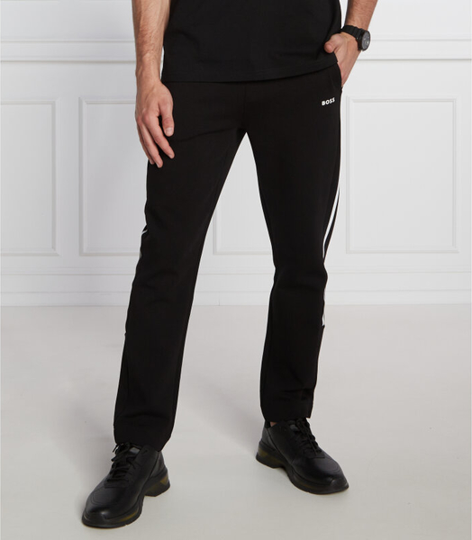 Czarne spodnie sportowe Hugo Boss w sportowym stylu