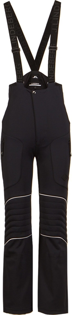 Czarne spodnie sportowe J. Lindeberg z tkaniny w stylu retro