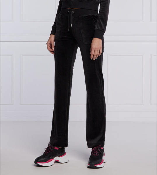 Czarne spodnie sportowe Juicy Couture