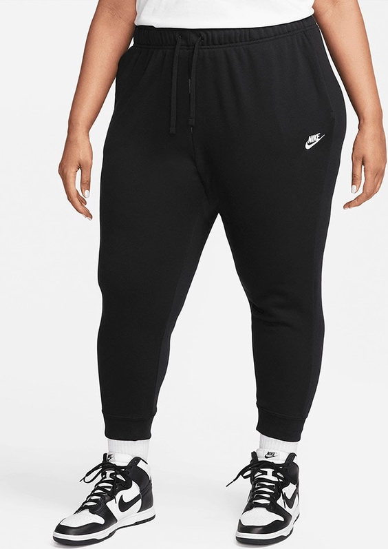 Czarne spodnie sportowe Nike w sportowym stylu