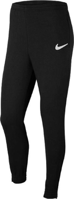 Czarne spodnie sportowe Nike z dresówki w sportowym stylu