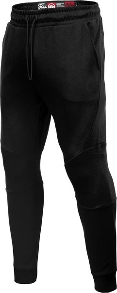 Czarne spodnie sportowe Pitbull West Coast w sportowym stylu