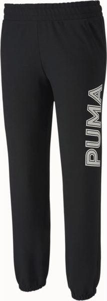 Czarne spodnie sportowe Puma w sportowym stylu