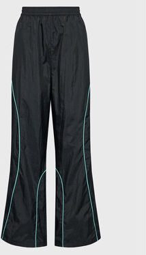 Czarne spodnie sportowe Reebok Classic z dresówki w sportowym stylu