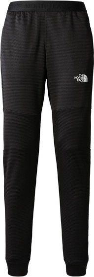 Czarne spodnie sportowe The North Face z dresówki w sportowym stylu