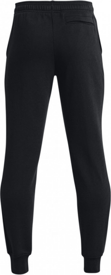 Czarne spodnie sportowe Under Armour w sportowym stylu z bawełny