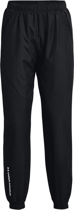 Czarne spodnie sportowe Under Armour w sportowym stylu z dresówki
