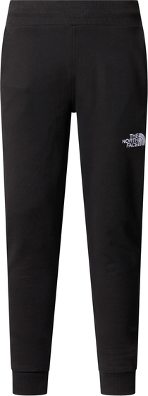 Czarne spodnie The North Face z dresówki