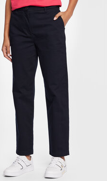 Czarne spodnie Tommy Hilfiger w stylu casual