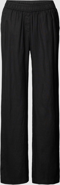 Czarne spodnie Toni Dress z lnu