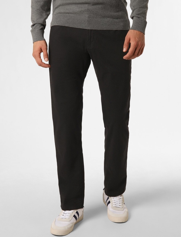 Czarne spodnie Van Graaf w stylu casual