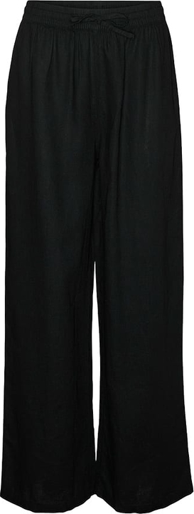 Czarne spodnie Vero Moda z lnu