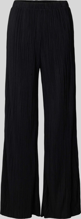 Czarne spodnie Vila w stylu retro