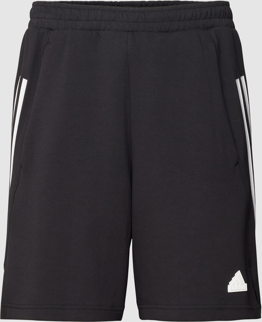 Czarne szorty Adidas Sportswear w sportowym stylu