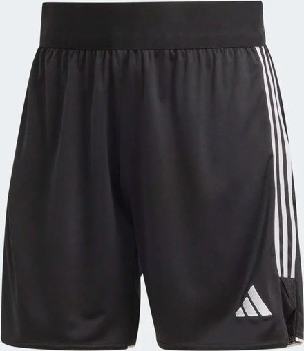Czarne szorty Adidas w sportowym stylu z dzianiny