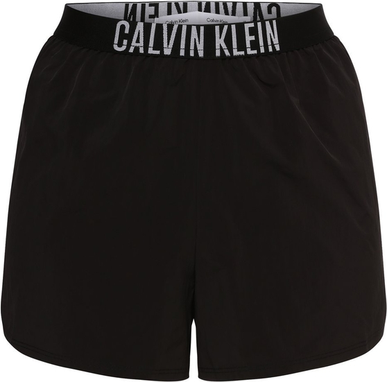 Czarne szorty Calvin Klein w sportowym stylu