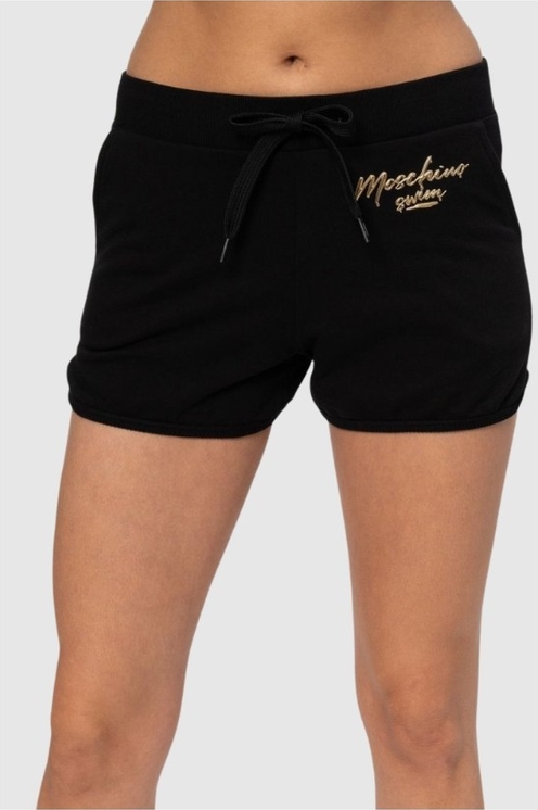 Czarne szorty Moschino w stylu casual
