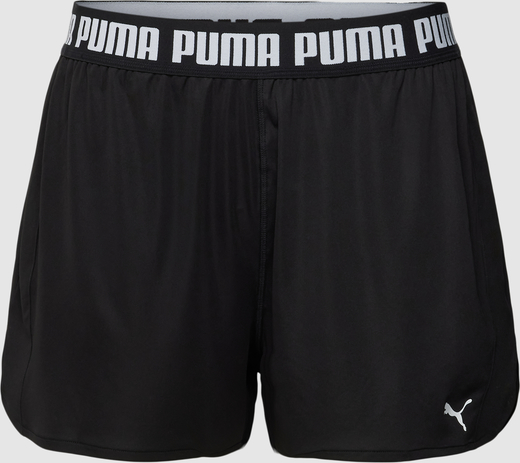 Czarne szorty Puma Performance Plus w sportowym stylu