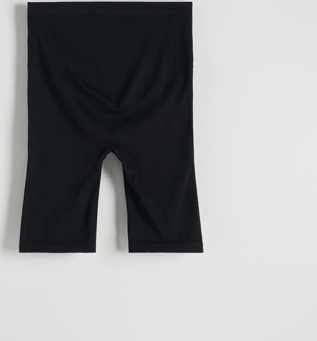 Czarne szorty Reserved z tkaniny w stylu casual