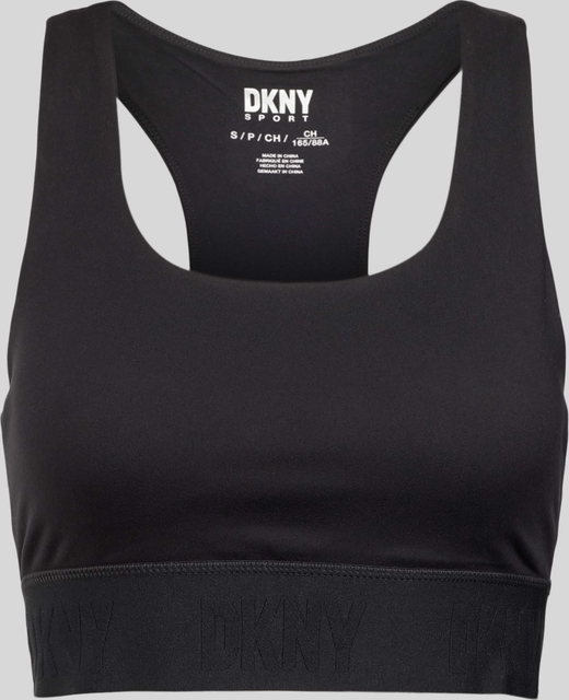 Czarny biustonosz DKNY