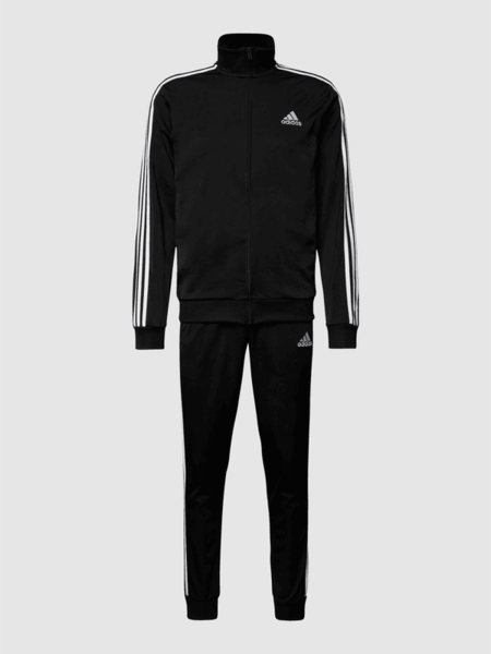 Czarny dres Adidas Sportswear w sportowym stylu