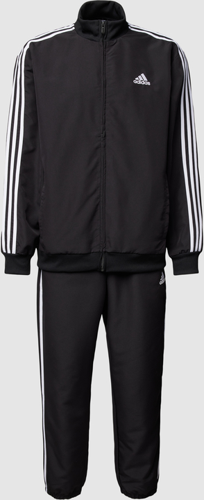 Czarny dres Adidas Sportswear z dresówki