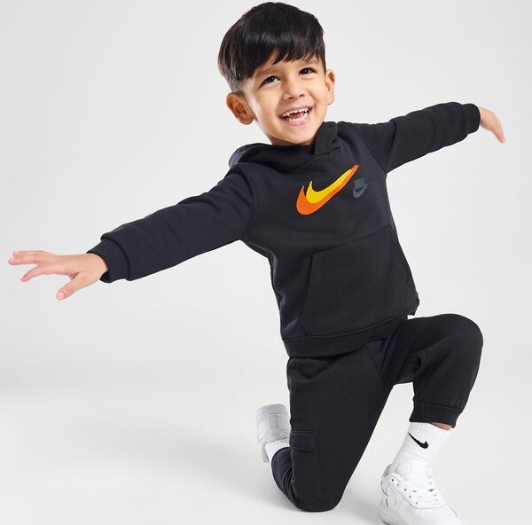 Czarny dres dziecięcy Nike