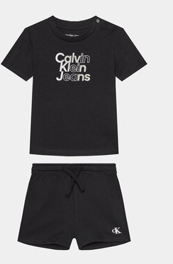 Czarny komplet dziecięcy Calvin Klein