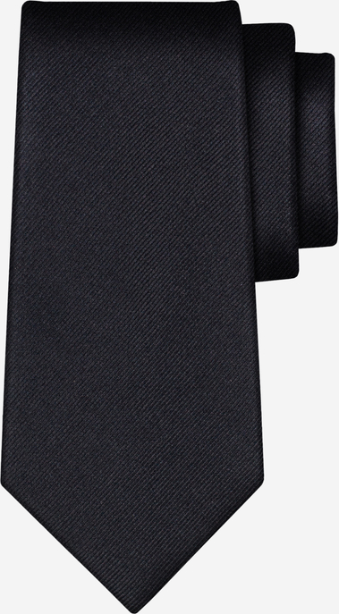 Czarny krawat Lambert