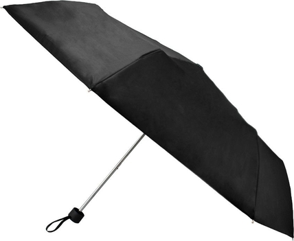 Czarny parasol Semi Line